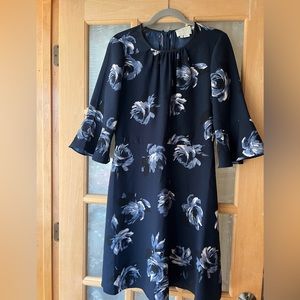 Navy Kate spade floral dress